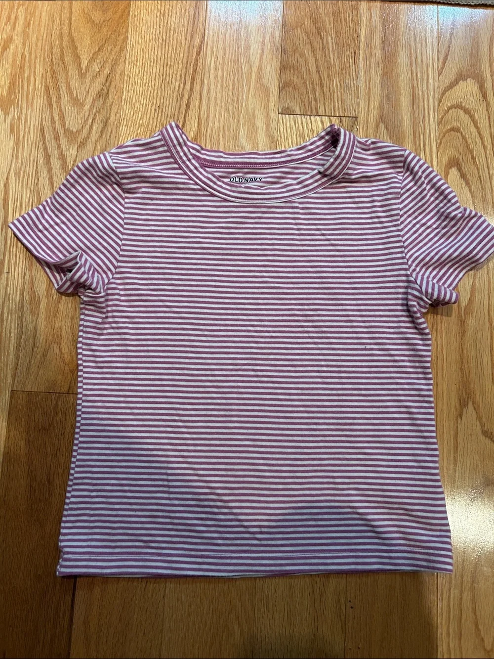 Old Navy Girls Short Sleeve Bundle and  Olive Bralette Layer